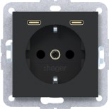 UTTAG 1-VÄGS+2XUSB C A.8 SV