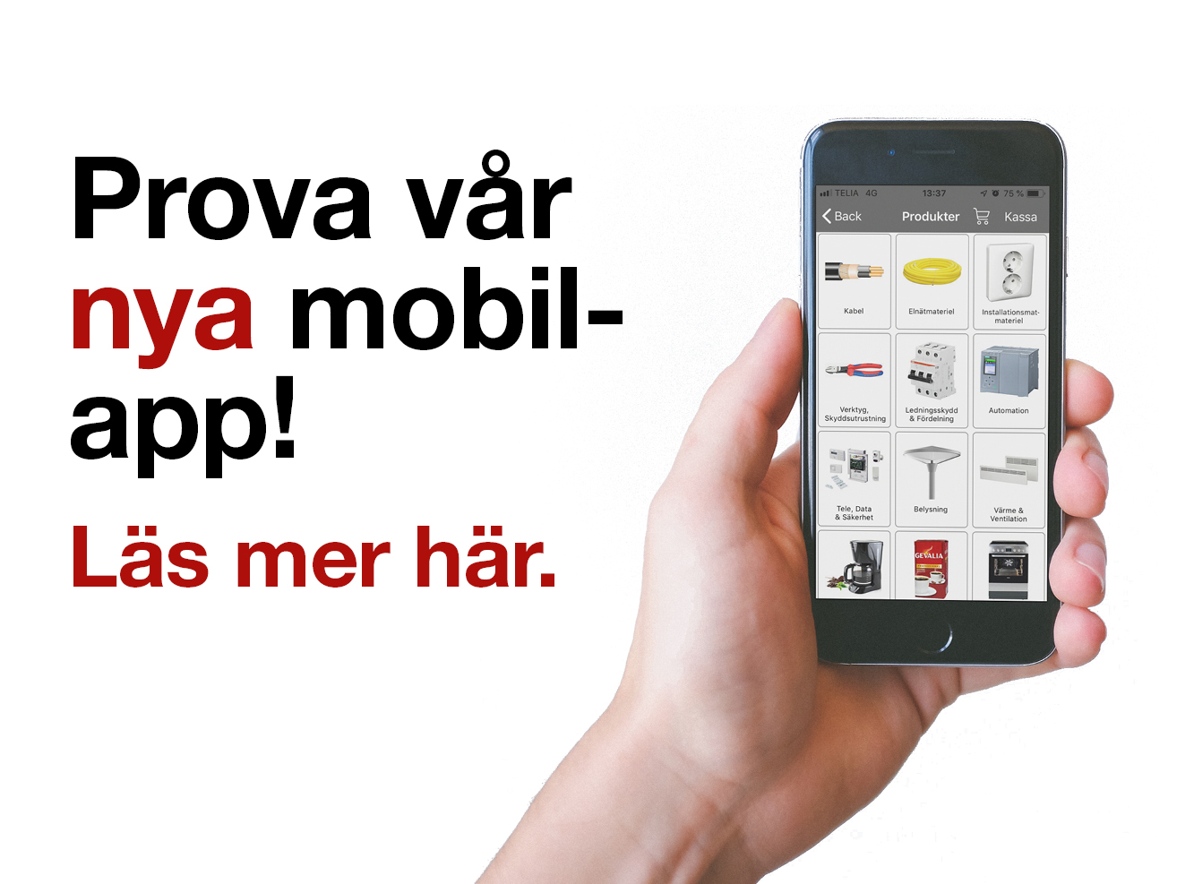 Prova vår nya mobilapp