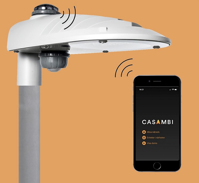 Motion med sockel Zhaga Book 18 och NOD