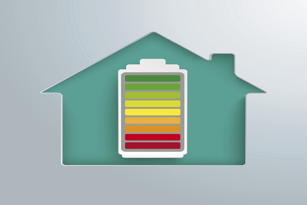 Lagring av el i hemmet.